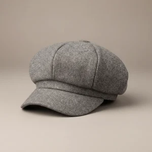 Casquette gavroche laine vierge femme hiver - Vue 1 - casquette gavroche