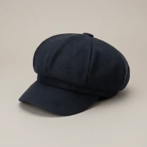 Casquette gavroche laine vierge hiver femme - Vue 1 - casquette gavroche