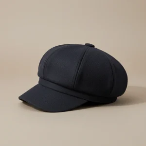 Casquette gavroche laine vierge hiver femme - Vue 2 - casquette gavroche