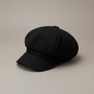 Casquette gavroche laine vierge style rétro - Vue 1 - casquette gavroche