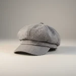 Casquette gavroche lin femme taille ajustable - Vue 1 - casquette gavroche