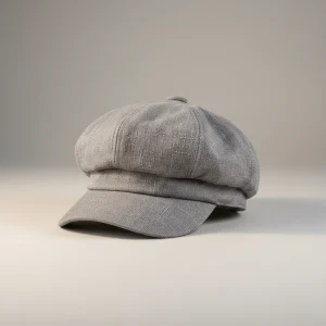 Casquette gavroche lin femme taille ajustable - Vue 1 - casquette gavroche