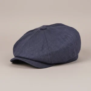 Casquette gavroche lin homme multi-saison - Vue 1 - casquette gavroche