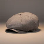 Casquette gavroche lin homme style intemporel - Vue 1 - casquette gavroche