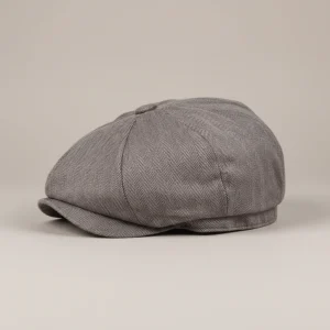 Casquette gavroche lin homme style intemporel - Vue 2 - casquette gavroche
