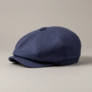 Casquette gavroche lin style décontracté homme - Vue 2 - casquette gavroche