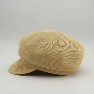 Casquette gavroche paille de papier femme été - Vue 2 - casquette gavroche