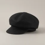 Casquette gavroche paille synthétique femme été - Vue 1 - casquette gavroche