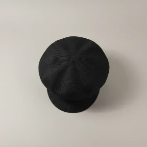 Casquette gavroche paille synthétique femme été - Vue 2 - casquette gavroche