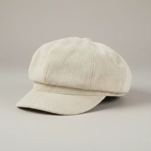 Casquette gavroche polyester beige taille unique - Vue 1 - casquette gavroche