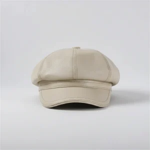 Casquette gavroche polyester beige taille unique - Vue 1 - casquette gavroche