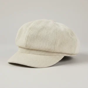 Casquette gavroche polyester beige taille unique - Vue 2 - casquette gavroche