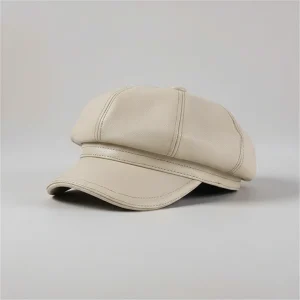 Casquette gavroche polyester beige taille unique - Vue 2 - casquette gavroche