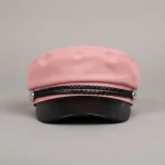 Casquette gavroche rose style marin ajustable - Vue 1 - casquette gavroche