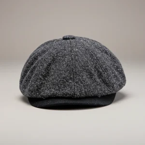 Casquette gavroche tweed homme style décontracté - Vue 1 - casquette gavroche