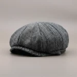 Casquette gavroche tweed homme taille unique - Vue 1 - casquette gavroche