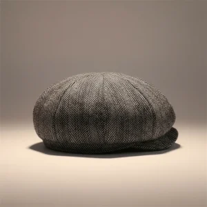 Casquette gavroche tweed homme taille unique - Vue 2 - casquette gavroche