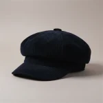 Casquette gavroche velours côtelé style décontracté - Vue 1 - casquette gavroche