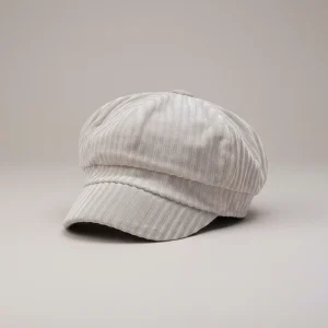 Casquette gavroche velours femme taille ajustable - Vue 1 - casquette gavroche